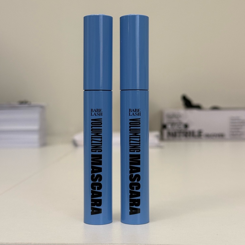 Babe Lash Volumnizing Mascara (Black) 0.21 oz. Full Size -Pack of 2 New
